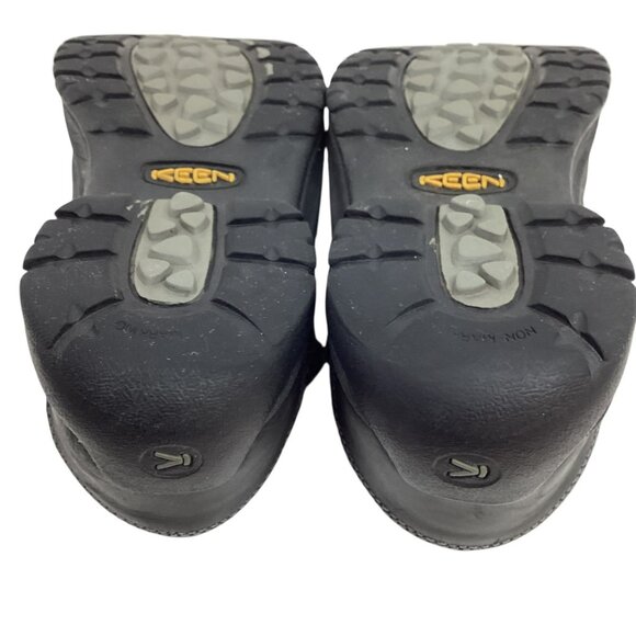 Keen Briggs ll Nubuck Leather Womens 8.5 Black Leather Loafers Sneakers - Picture 8 of 12